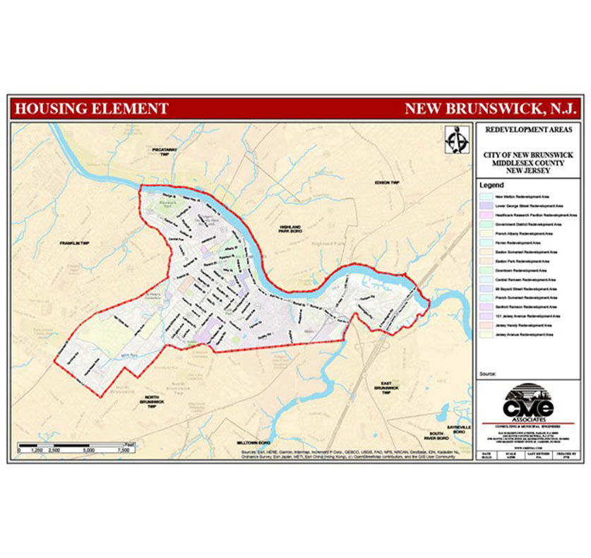 New Brunswick Map