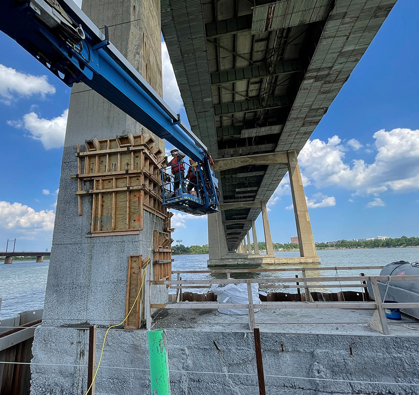 Fender System Repairs and Structural Improvements to the Newark Bay Bridge